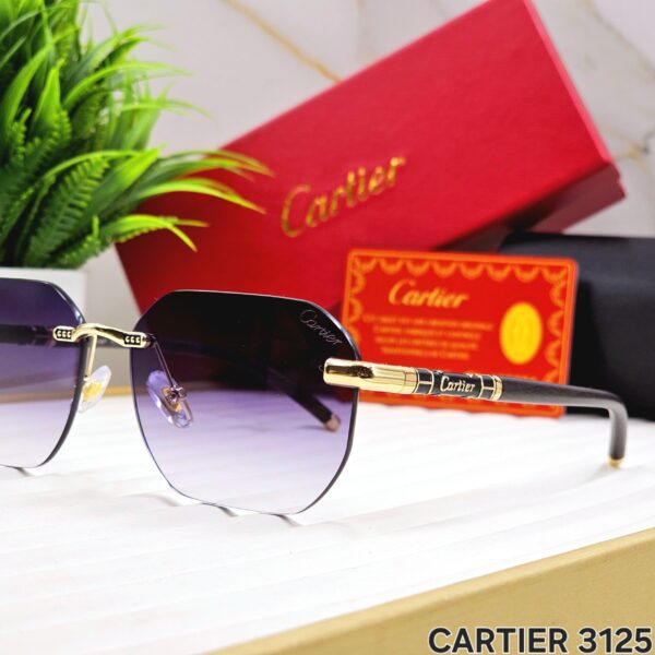 CARTIERR RIMLESS NEW - Image 9