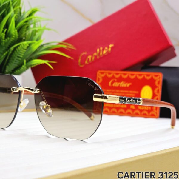 CARTIERR RIMLESS NEW - Image 8