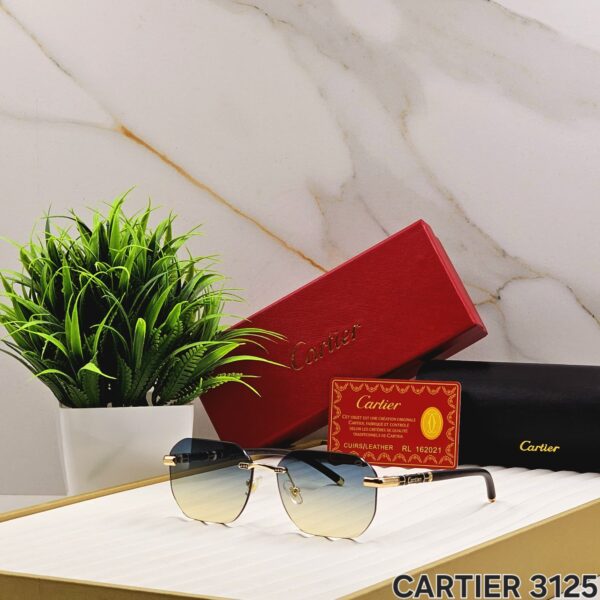 CARTIERR RIMLESS NEW - Image 10