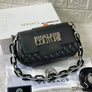 VERSACEE JEANS COUTURE HIGH QUALITY LEATHER BAG