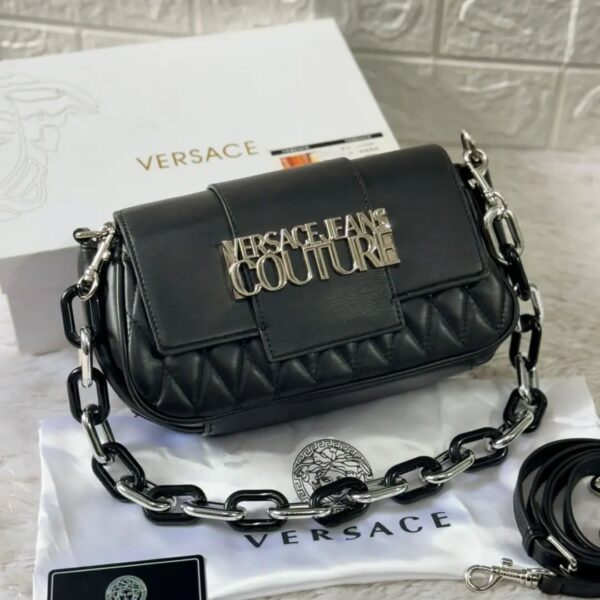 VERSACEE JEANS COUTURE HIGH QUALITY LEATHER BAG