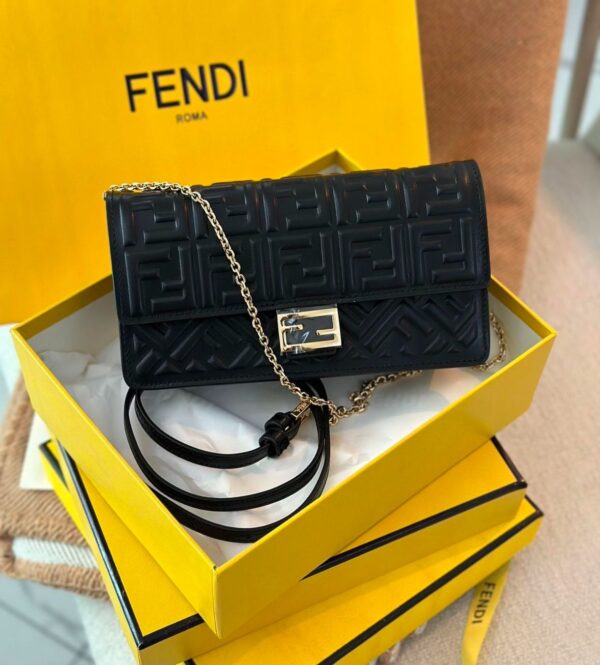 FENDII FF NAPPA MATISE WALLET WITH CHAIN SLING - Image 2