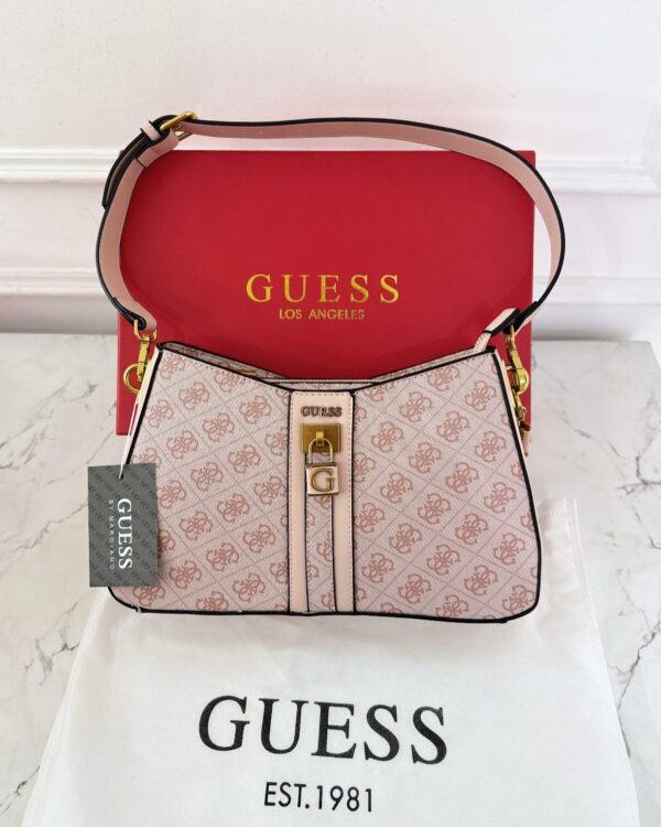 GUESSS ELITE LOGO SHOULDER BAG - Image 3