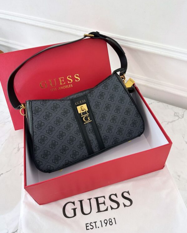 GUESSS ELITE LOGO SHOULDER BAG - Image 2