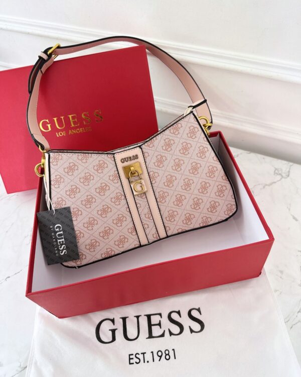 GUESSS ELITE LOGO SHOULDER BAG - Image 4