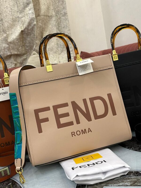 FENDII SUNSHINE SHOPPER TOTE BAG IN STOCK - Image 4