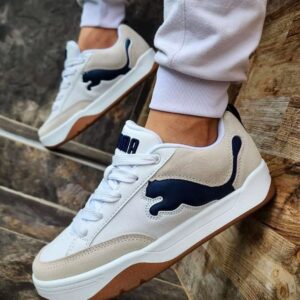 PUMAA PARK LIFESTYLE WHITE NAVY