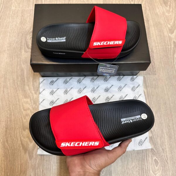 Skecherss Hyper Burst Soft Adjust Premium Flip-Flops - Image 4