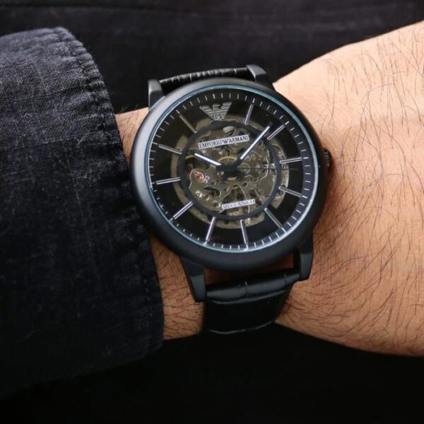 Emporioo Armanii Black Watch AR60008 Automatic Movment