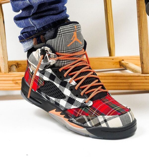 Nikee Air jordan 5 Plaid