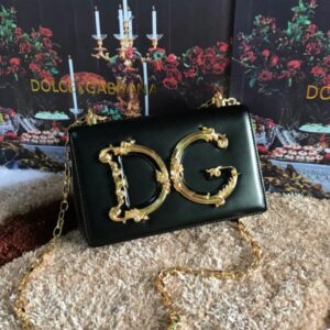 Dolcee & Gabbanaa  Nappa Leather Shoulder Bag