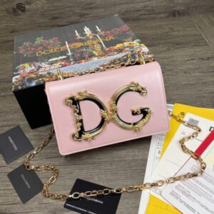 Dolcee & Gabbanaa  Nappa Leather Shoulder Bag