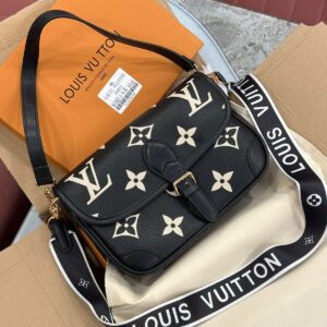 LOUISS VUITTIN DIANE MONOGRAM EMPREINTE SHOULDER BAG