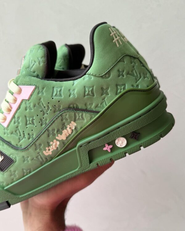 Louiss Vuittonn By Tyler The Creator 2024 LV Trainer Green - Image 6