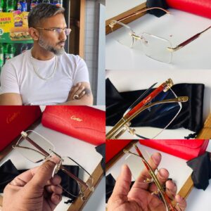 CARTIERR TRANSPARENT LENS