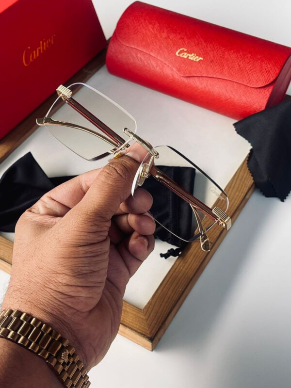 CARTIERR TRANSPARENT LENS - Image 6