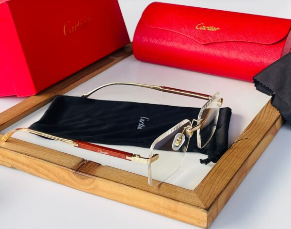 CARTIERR TRANSPARENT LENS - Image 9