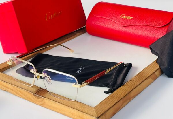 CARTIERR TRANSPARENT LENS - Image 2