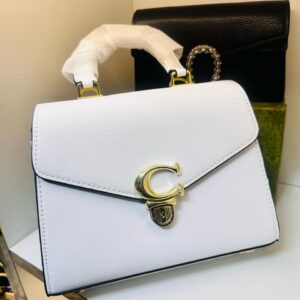 Coachh Morgan Top Handle *High Quality Leather Bag