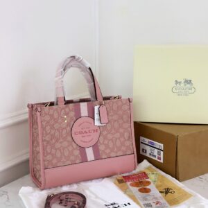COACHH DEMPSEY CARRYALL SIGNATURE TOTE BAG 30
