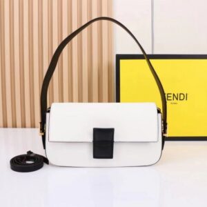 Fendii Baguette Twist Premium Shoulder Crossbody Bag