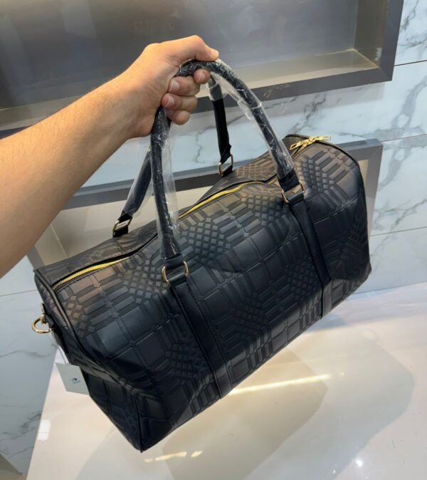 Burberryy Monogram Unisex Premium Travel Duffle Bag And Bagpack - Image 5