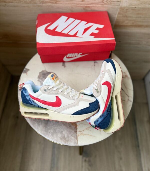 NIKEE AIRMAXX 1 SE DAWN WHITE RED