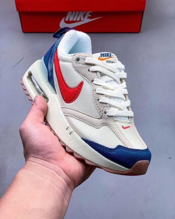NIKEE AIRMAXX 1 SE DAWN WHITE RED - Image 3