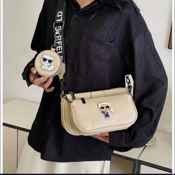 KARLL LAGERFELD POCHETTE PREMIUM SIDE BAG - Image 3