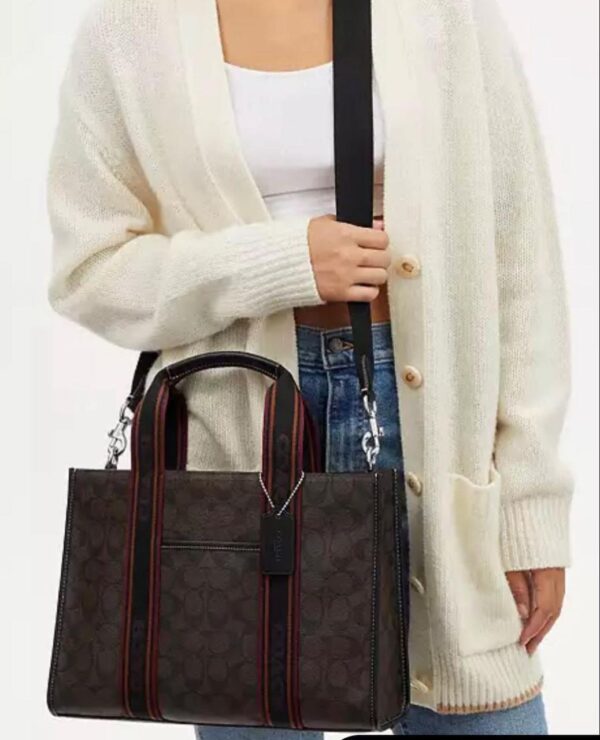 COACHH SMITH TOTE BAG IN SIGNATURE CANVAS - Image 4