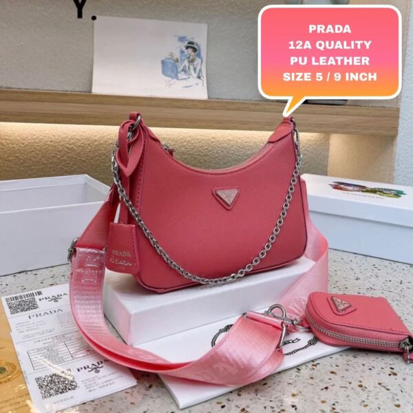 PRADAA RE-EDITION POCHETTE CROSSBODY BAG - Image 6