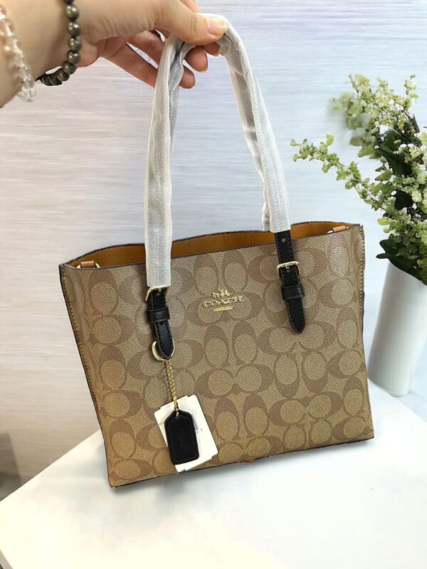 COACHH MOLLIE TOTE IN SIGNATURE CANVAS - Image 2
