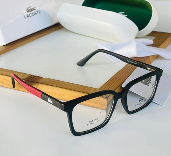 LACOSTEE TRANSPARENT LENS