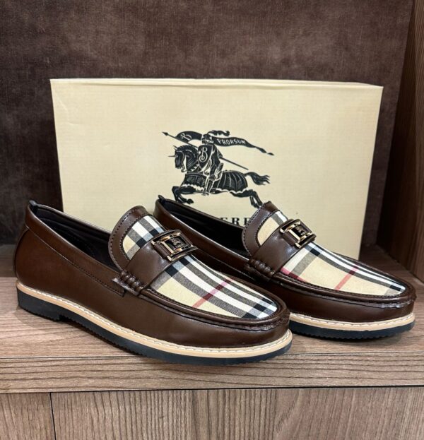 Burberryy Premium Brown Loafer - Image 2
