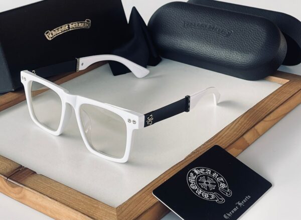 CHROMEE HEARTS TRANSPARENT LENS