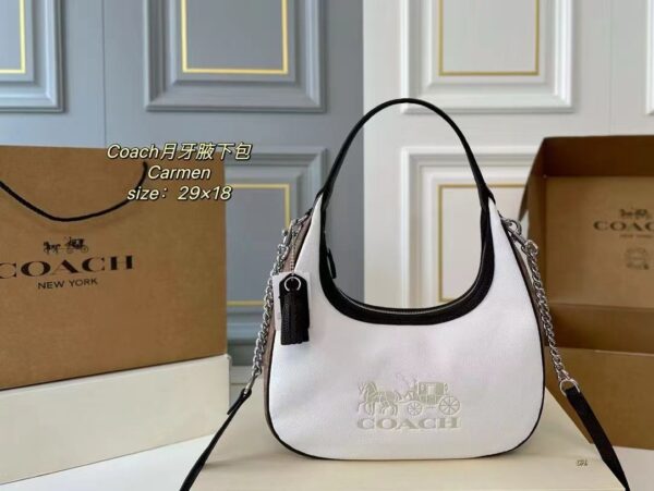 COACHH CARMEN SHOULDER BAG - Image 3