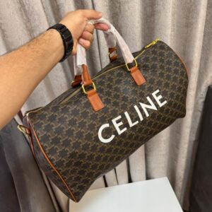 Celinee Monogram Unisex Extra Premium Travel Duffle Bag