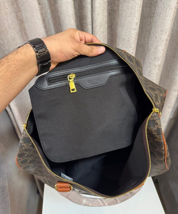 Celinee Monogram Unisex Extra Premium Travel Duffle Bag - Image 2
