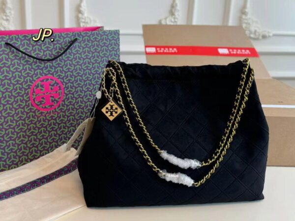 TORYY BURCHH FLEMING SUEDE HOBO BAG - Image 2