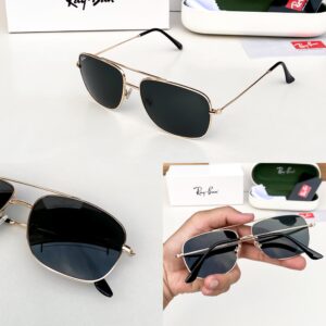 RAYBANN GOLD BLACK 3672