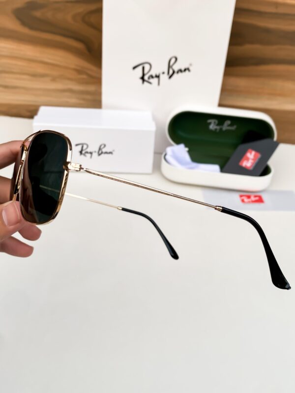 RAYBANN GOLD BLACK 3672 - Image 4