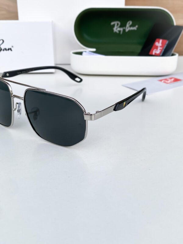 RAYBANN SILVER BLACK 3686 - Image 4