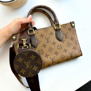 LOUISS VUITTONN ON THE GO EAST WEST BAG