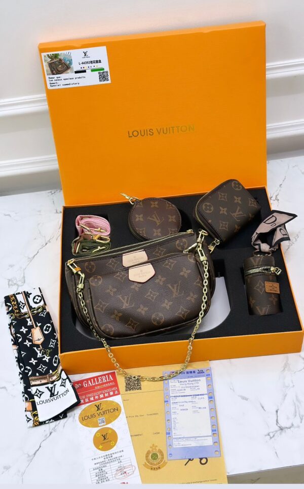 LOUISS VUITTONN LUXURY POCHETTE COMBO SET - Image 2