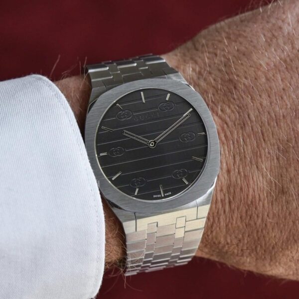 Guccii 25H Sky Blue Dial 38mm Stainless Steel Quartz - Image 3