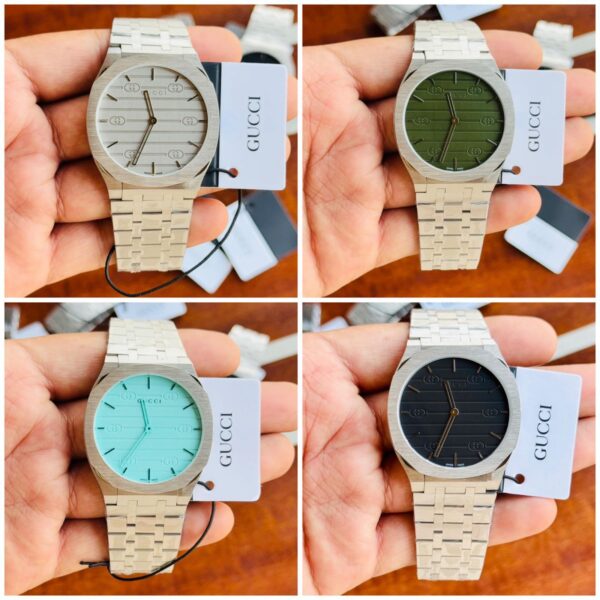 Guccii 25H Sky Blue Dial 38mm Stainless Steel Quartz - Image 2