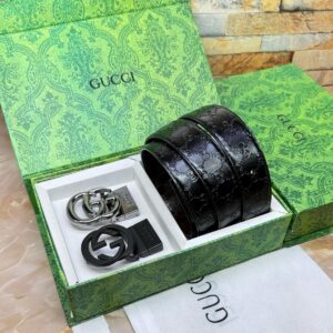GUCCII DOUBLE BUCKLE BELT