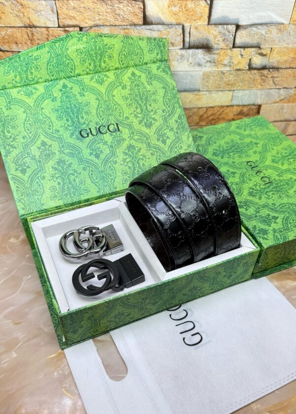 GUCCII DOUBLE BUCKLE BELT