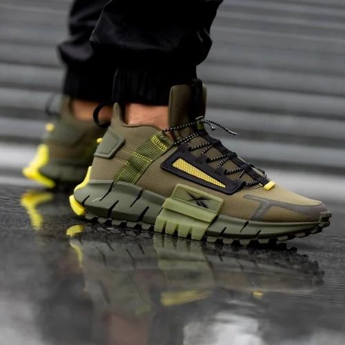 Reebokk zig kinetica edge army green