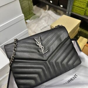 Yvess Saint Laurentt LouLou Medium Size Shoulder Bag